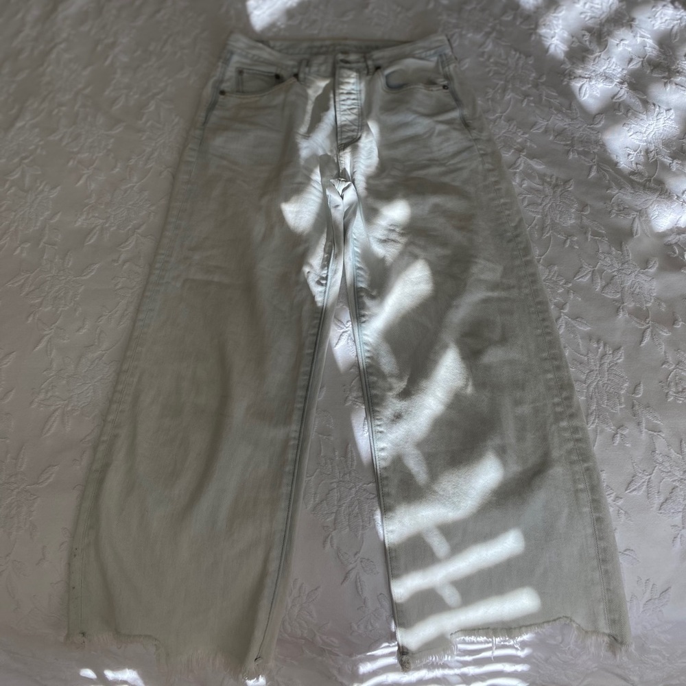 Wide leg crop American eagle jeans